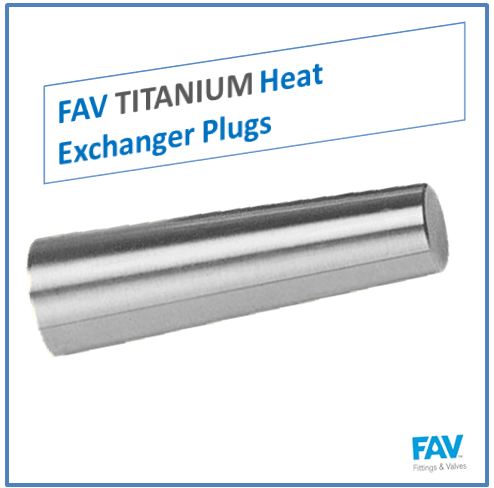 Titanium Heat Exchanger Plugs