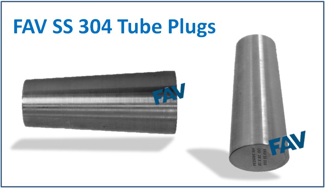 SS 304 Tapered Tube Plugs FAV