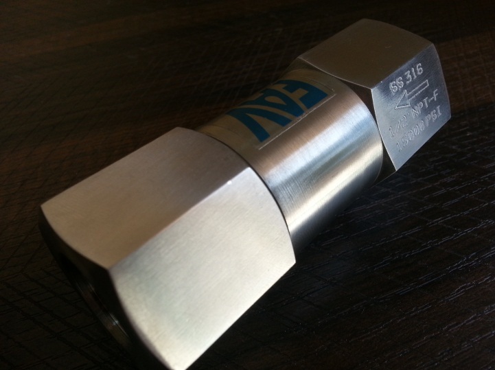 Check Valve 15000 psi NPTF