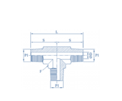 Male Tee Pipe Fitting