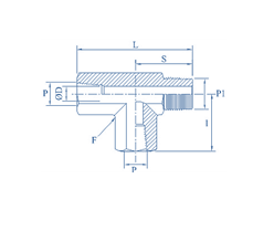 Tee Female X Female X Male Pipe Fitting